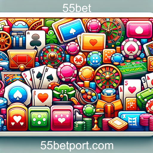 Jogos Diversos: A Diversão Sem Fim do 55bet